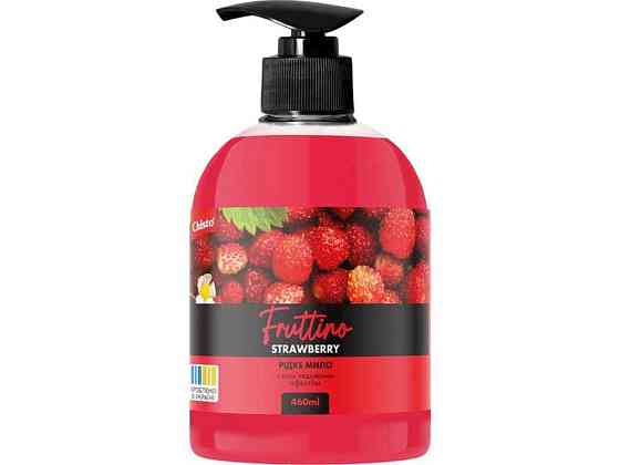 Мыло жидкое для рук 460мл Fruttino Strawberry ТМ CHISTO Киев
