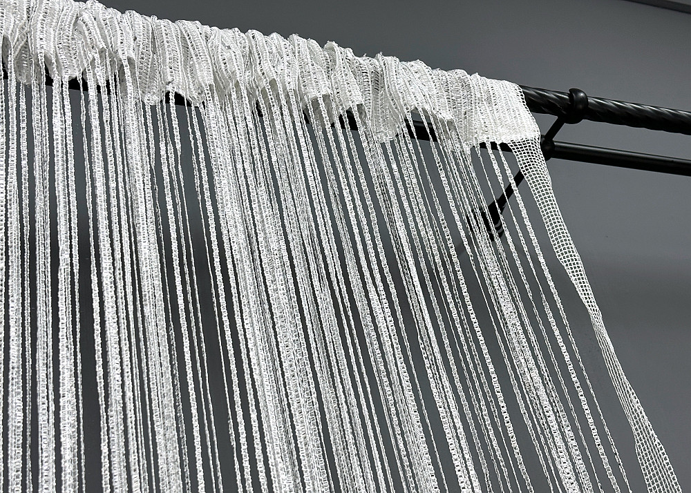 Шторы-нити Rovi Premium с люрексом Белый 300х300см 1 шт (61-114) Киев - изображение 8