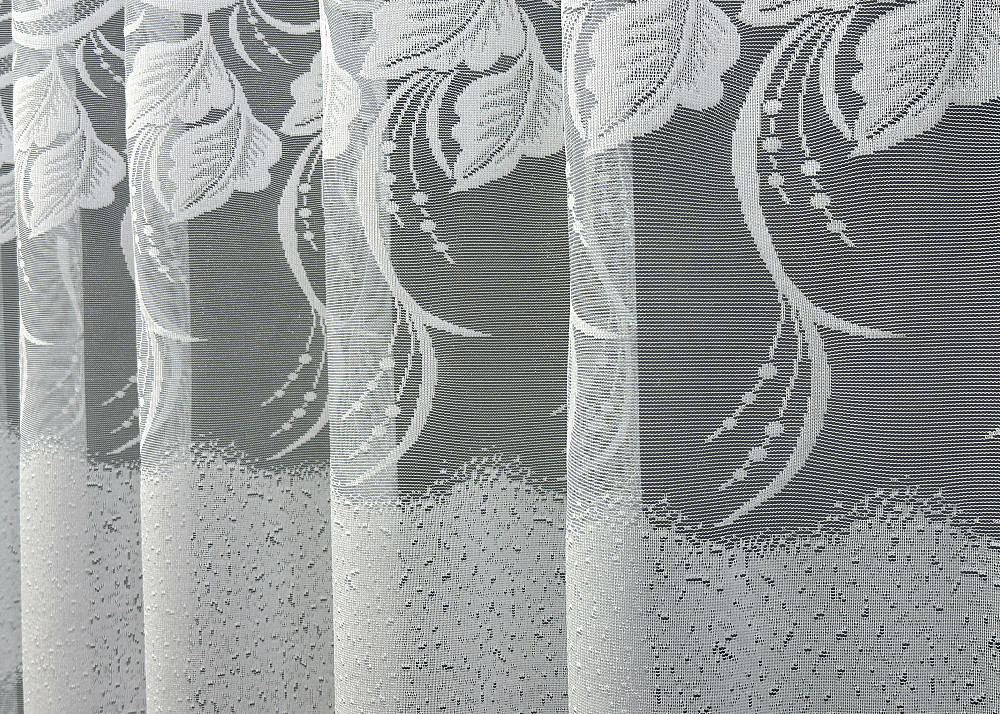 Тюль жакард "Преміум" колір білий 1784т Київ - фото 3