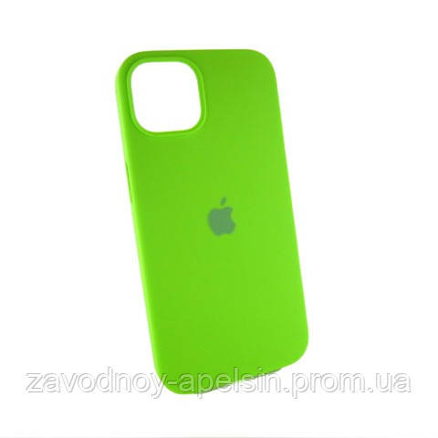 IPhone 13 Чохол силіконовий Silicone Case (салатовий) Одеса - фото 1