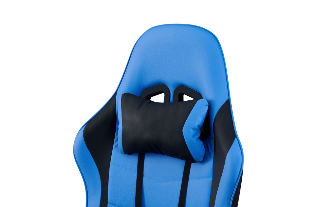 Крісло геймерське Форест, чорний/темно-синій Київ - фото 6