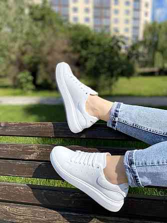 Ditas Кеди жіночі DITAS 128 білі (весна-осінь, шкіра натуральна) (2702) 36-40 Коломия