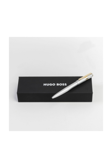 Кулькова ручка Hugo Boss Gear Pinstripe Silver/Gold Рівне - фото 4