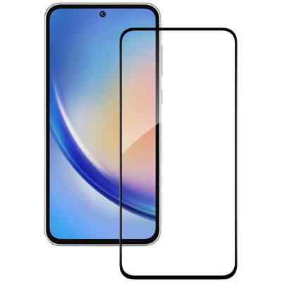 Скло захисне ACCLAB Full Glue Samsung A35 Black (1283126588778) Вінниця