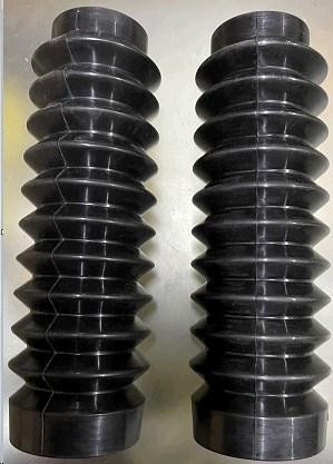 Гофри передній вилк (пара) мопед Дельта, ALFA Мукачево - фото 1