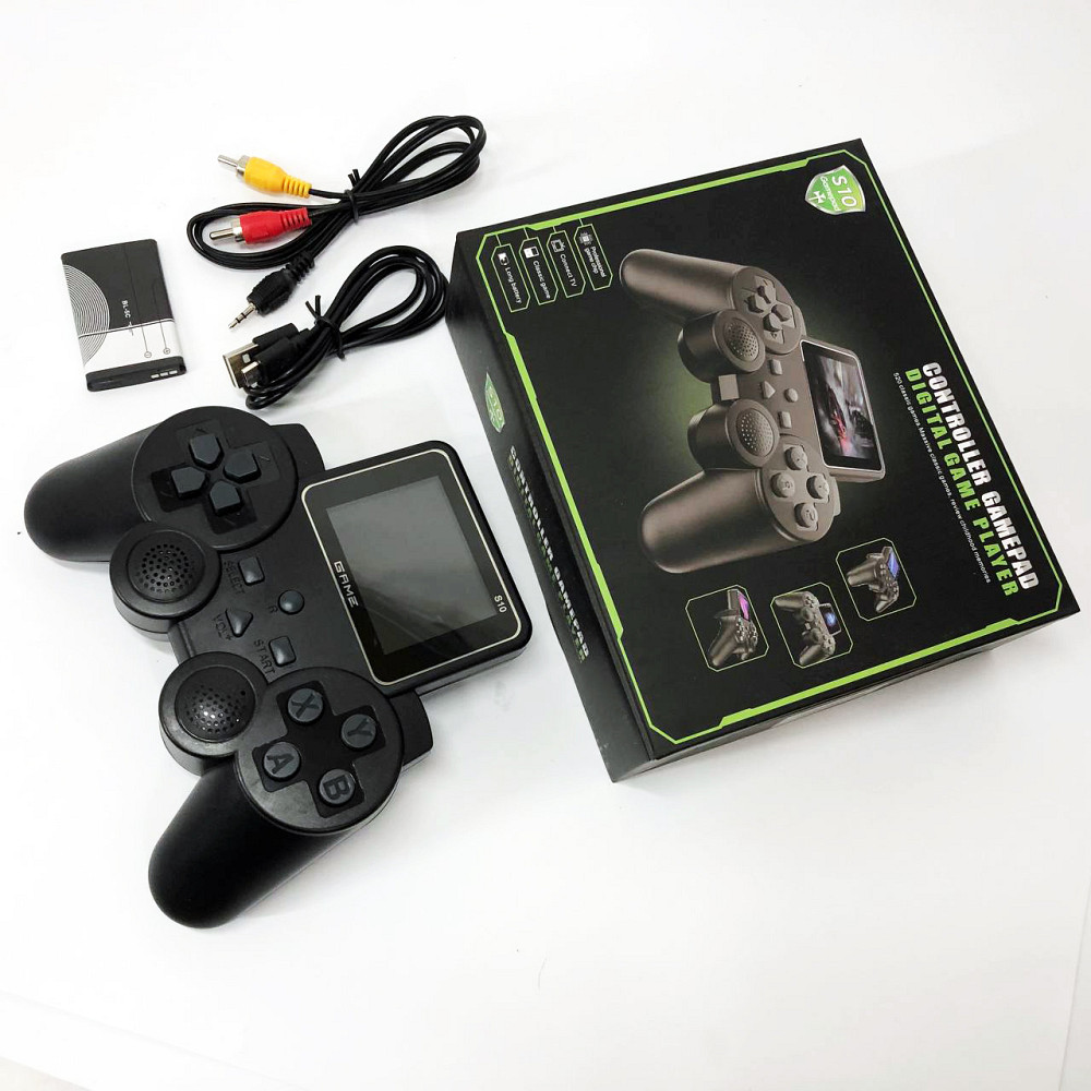 Компактная портативная игровая консоль, Приставка в ретростиле, Ретро консоль стационарная WK-14 Львов - изображение 3