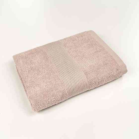 Полотенце для рук и лица махровое с Бордюром GM Textile 40х70см 400г/м2 (Капучино) Сумы