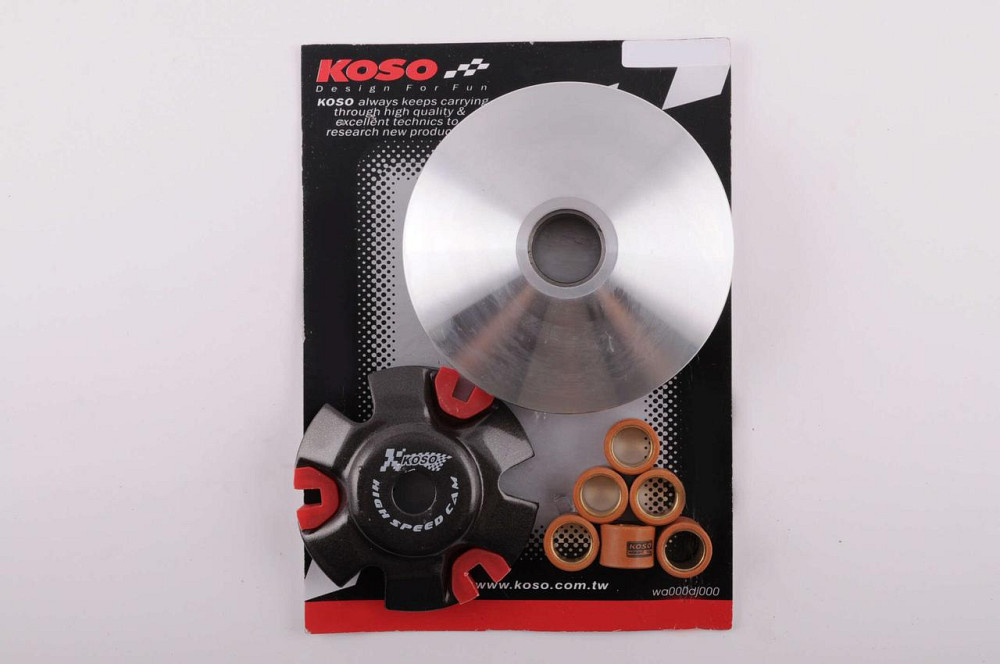 Вариатор передний (тюнинг) 4T Stels 150 (медно-граф. втулка, ролики латунь) Мукачево - изображение 1