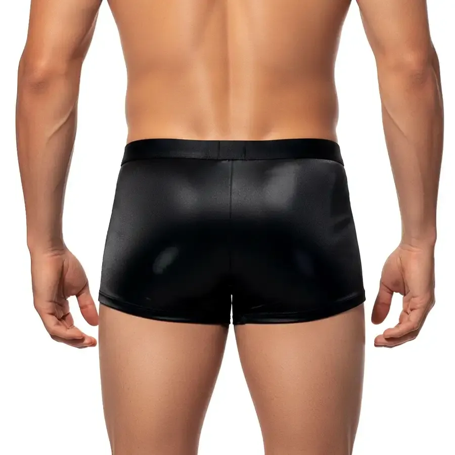 Чоловічі труси з сюрпризом Art of Sex - Gladiator, чорні з ефектом мокрого оксамиту, розмір L Львов - изображение 2