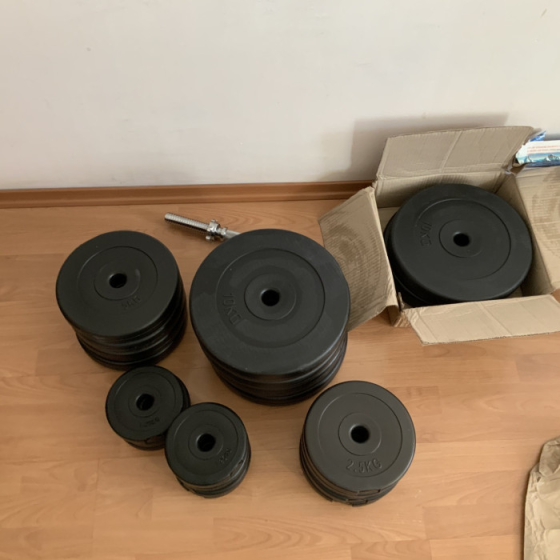 Диск композитний на 5 кг 31 мм Гантелі, гирі, штанги і диски з АВС покриттям Київ