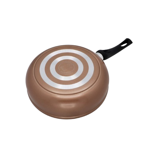 Сковорідка d24см скляна кришка а/п Marble бронза FPM-242 D Оптима ZAUBERG Житомир