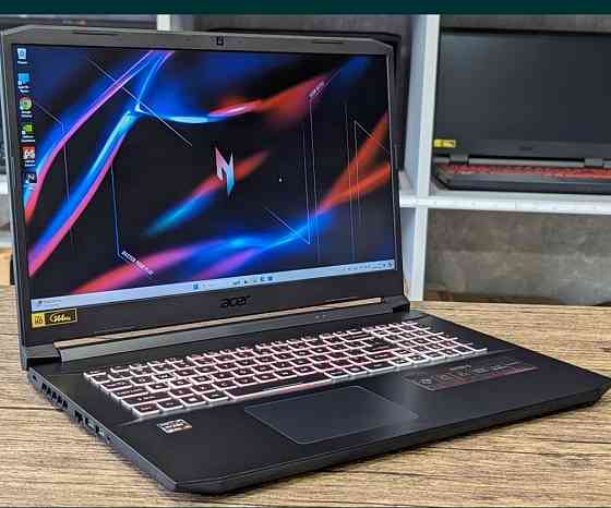 Ноутбук: ASER NITRO 5/17.3/ 144Hz./Ryzen 5-5600H/16Gb./512SSD/RTX3060 Киев