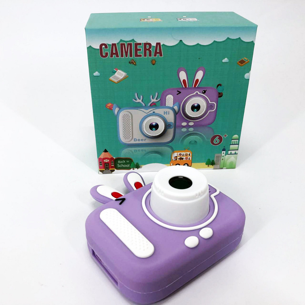 Дитячий цифровий фотоапарат X900 Rabbit Колір: фіолетовий NV-45 Івано-Франківськ - фото 3