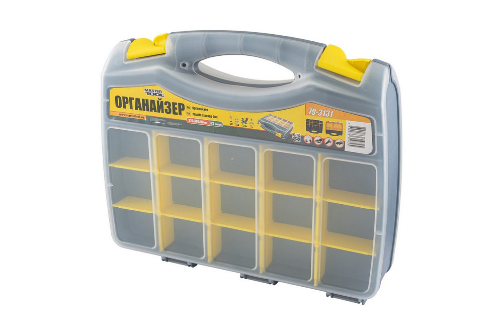 Органайзер двухсторонний MASTERTOOL с ручкой 15