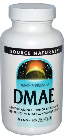 DMAE диметиламиноэтанол Source Naturals DMAE 200 капс Киев