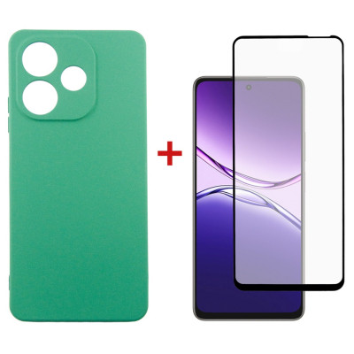 Чохол до мобільного телефона Dengos Oppo A5 Pro Case Soft + Glass (Mint) (DG-KM-153) Вінниця - фото 1