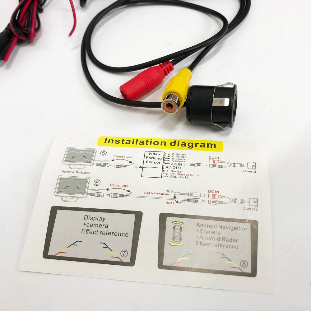 Автокамера UKC 18.5mm OD-10 Львів - фото 7