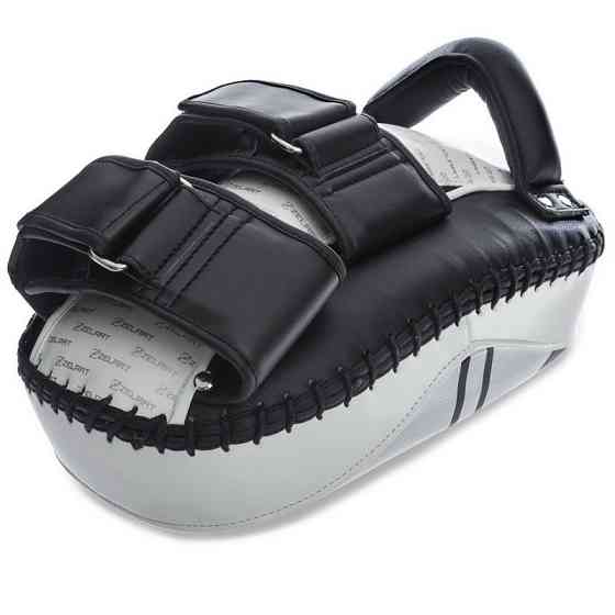 Пады для тайского бокса Тай-пэды ZELART BO-1339 размер 31x20x11 см чёрный-белый Киев