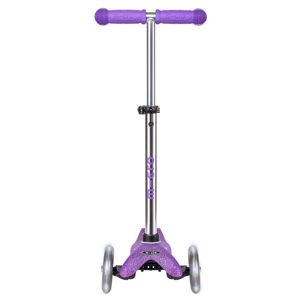 Самокат Micro серії Mini Deluxe Fairy Glitter LED – Пурпуровий Днепр - изображение 6