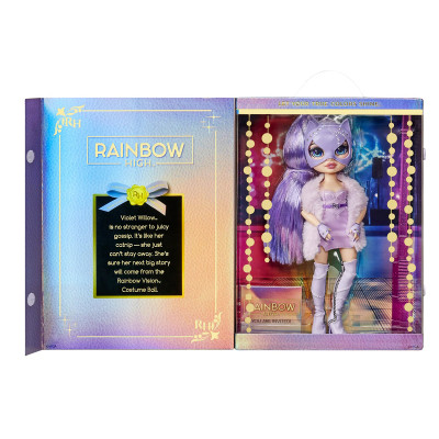 Кукла Rainbow High серии Маскарад-Вайолет Виллоу (424857) Винница - изображение 4