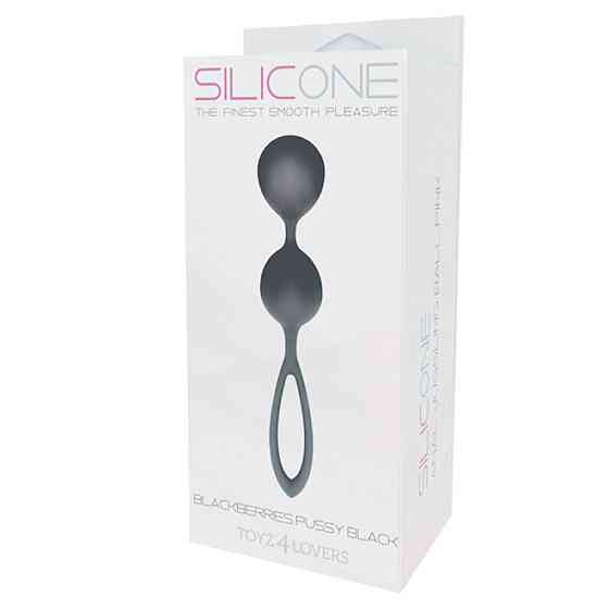 Вагінальні кульки Toyz4Lovers Blackberries Pussy, чорні, 17 × 3 см Sex Aura Київ