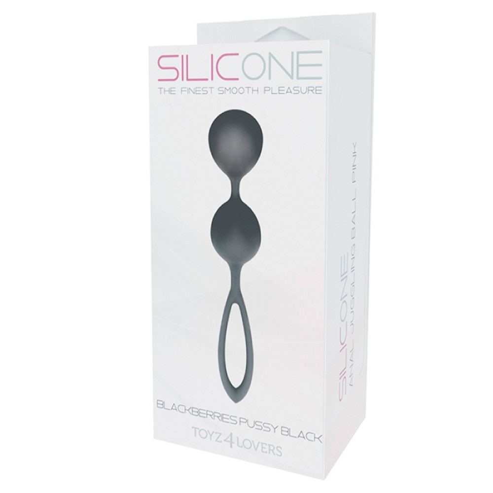 Вагинальные шарики Toyz4Lovers Blackberries Pussy, черные, 17 х 3 см Sex Aura Киев - изображение 2