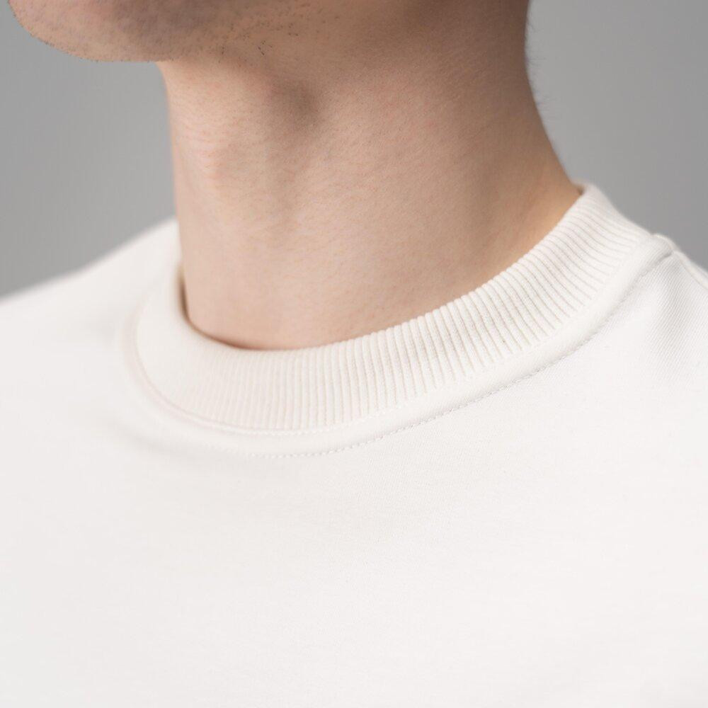 Свитшот мужской однотонный молочный Pobedov 001 Киев - изображение 9