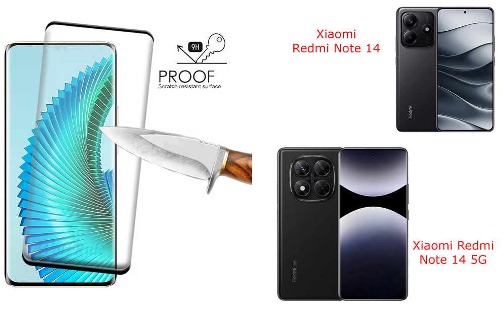 Защитное стекло HyperGlass Pro для Xiaomi Redmi Note 14, Note 14 5G – максимальная чувствительность и защита Киев - изображение 2