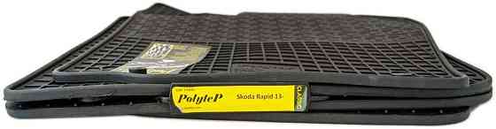 Килимки салону гумові Skoda Rapid 13-/Seat Toledo IV 12-, к-т (4шт.) Київ