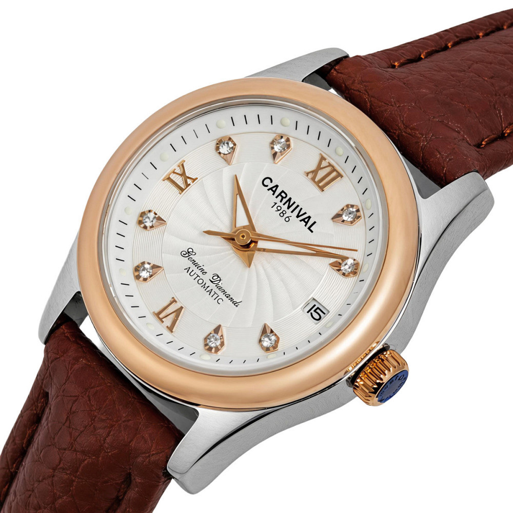 Carnival White Leather Classic, 2 ремінці Київ - фото 1