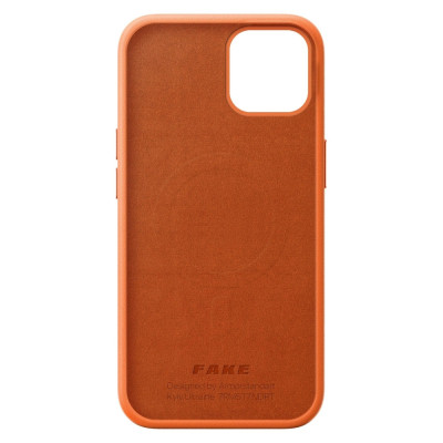 Чехол для мобильного телефона Armorstandart FAKE Leather Case Apple iPhone 14 Golden Brown (ARM64457) Винница - изображение 2