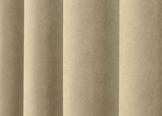 Шторная ткань микровелюр Petek YL цвет кремовый 1801ш Киев