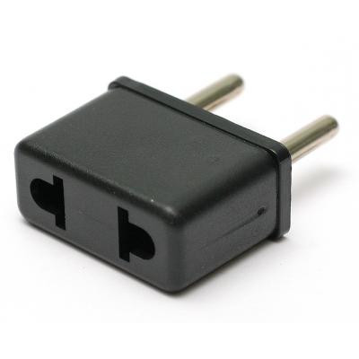 Перехідник PowerPlant сетевой 220В EU/US черный (DV00DV0022) Вінниця - фото 1