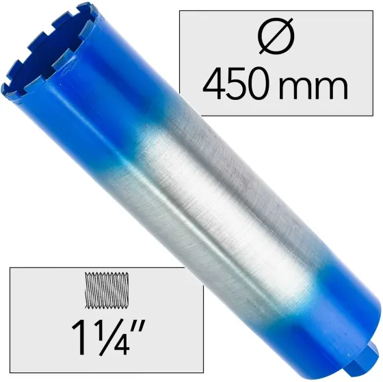 Melver Fi 450 X Mm Свердло Diamentowe 1.1/4" (FI450WD114) Київ