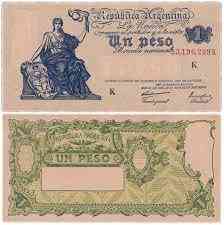 Аргентина / Argentina 1 Peso (1935) Pick 251 UNC Полтава