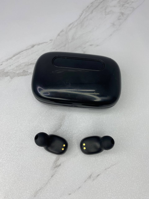 Бездротові навушники Bluetooth M9 TWS SZAMBIT з шумопоглинанням 9D Стерео Павербанк Чорні Б/В Київ - фото 4