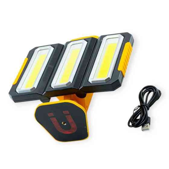 Прожектор светодиод. аккумулятор. 15w li-ion 4000 маг,1500лм Мукачево