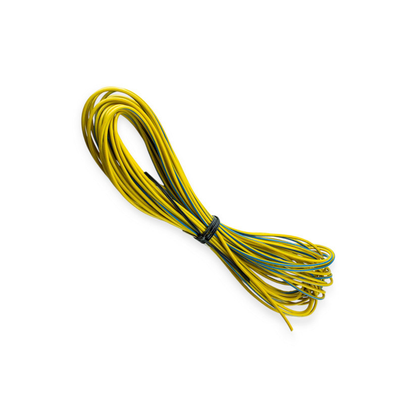Провод на проводку многож. d=2,5 желтый (20 п.м.) Мукачево - изображение 1