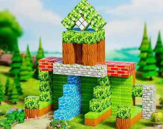 Магнітний конструктор Майнкрафт 146 дет магнитный Minecraft Харьков