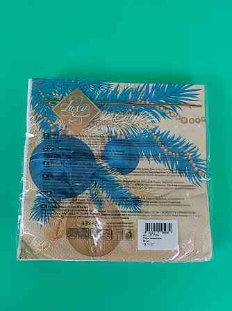 Салфетки бумажнае новогодние(ЗЗхЗЗ, 18шт)