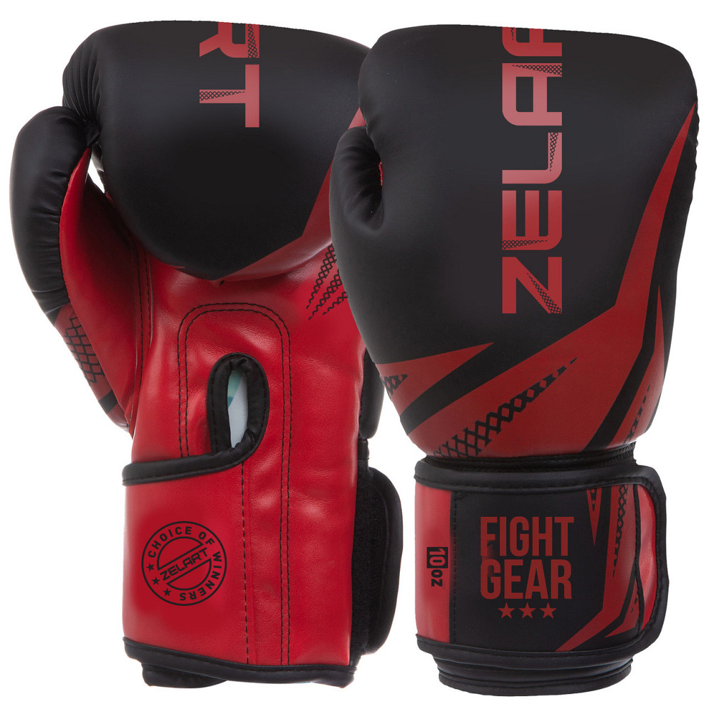 Рукавиці боксерські Zelart BO-0866 розмір 8,10,12 унцій кольори в асортименті Рукавички для боксу та єдиноборств Київ - фото 2