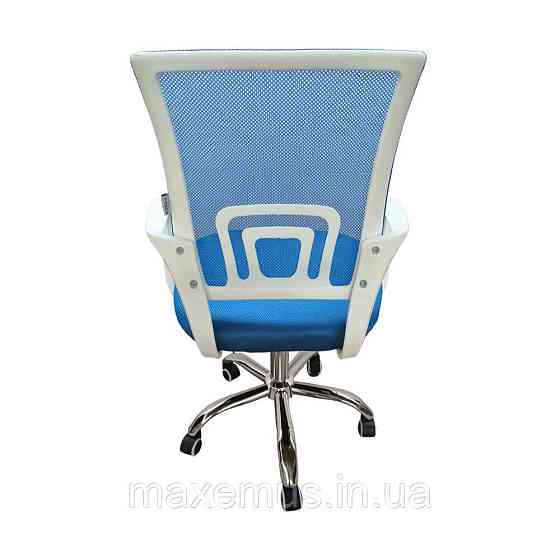Кресло офисное компьютерное Комфортное кресло B-619 Офисные кресла и стулья Офисный стул кресло Синий Мостиска