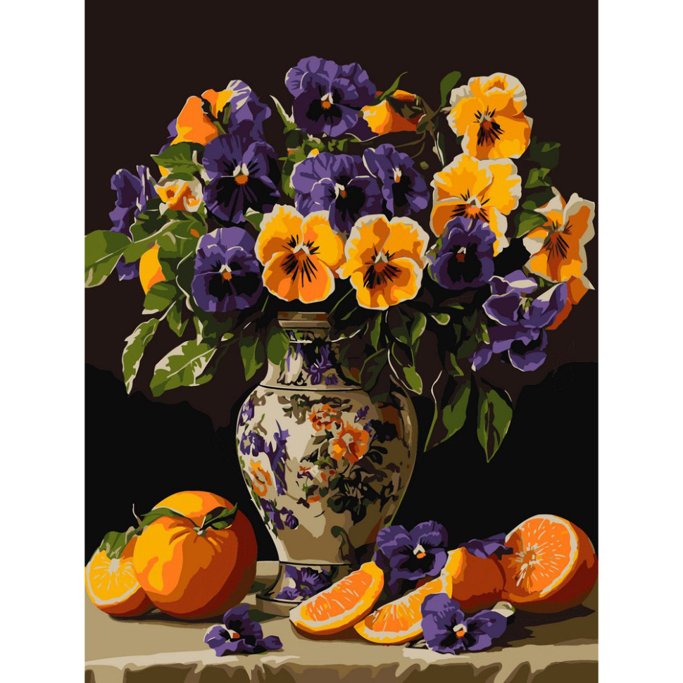 Картина за номерами "Витончені братки" KHO3293 30x40 см Вінниця - фото 1