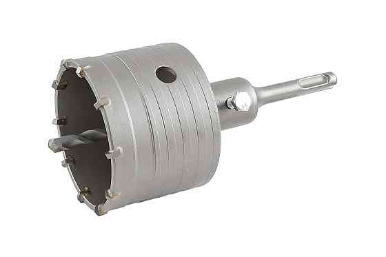 Свердло корончате для бетону GRANITE 80 мм 10 зубців з хвостовиком 22х110 мм SDS-PLUS 2-08-080 Ровно