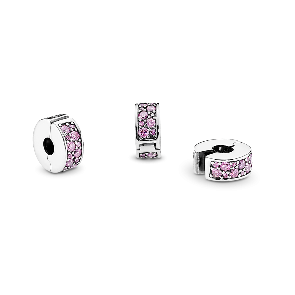 Серебряный шарм-клипса Пандора   