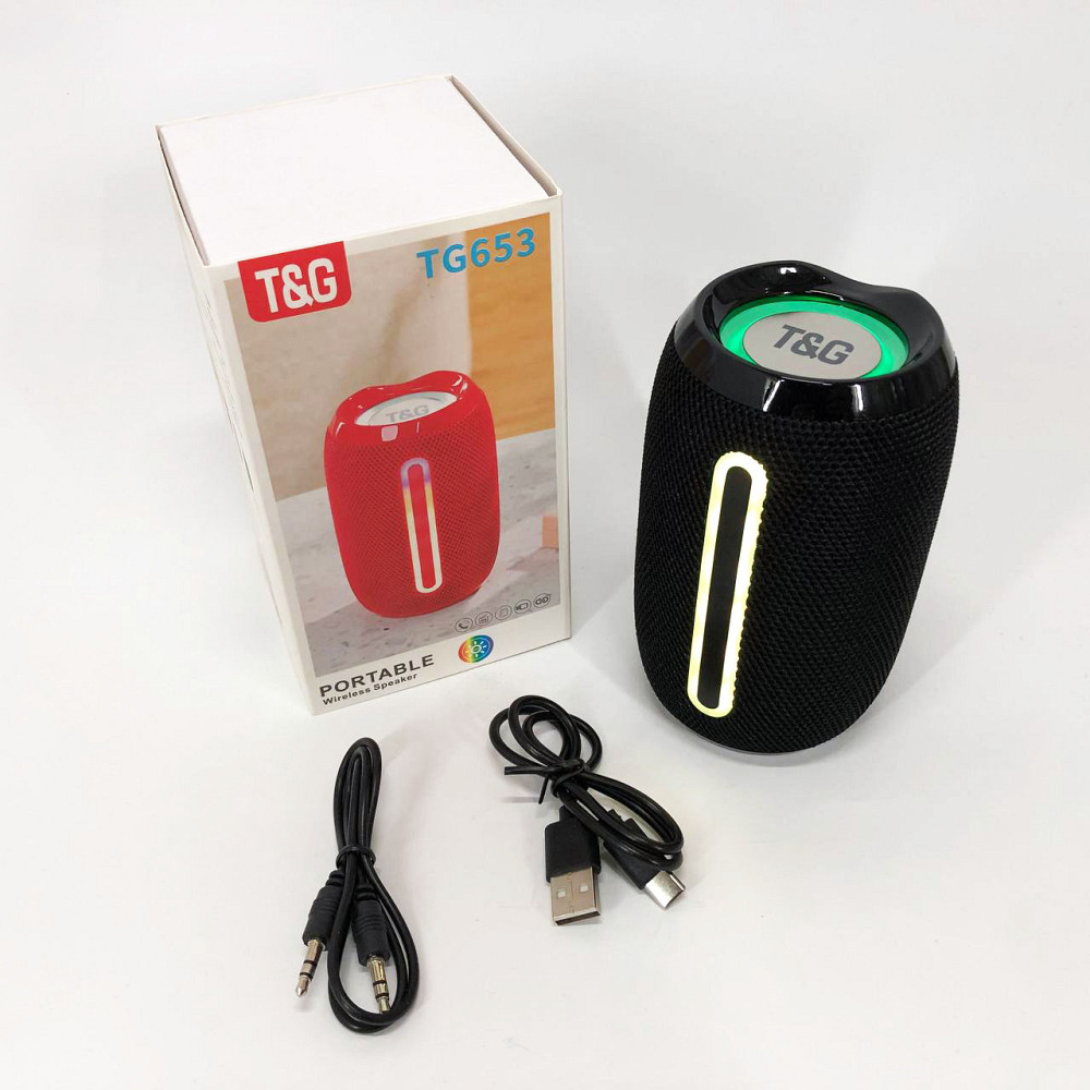 Акустичні колонки з блютузом TG653, Якісна Bluetooth колонка, Бездротова колонка Bluetooth з радіо XI-38 Львів - фото 6