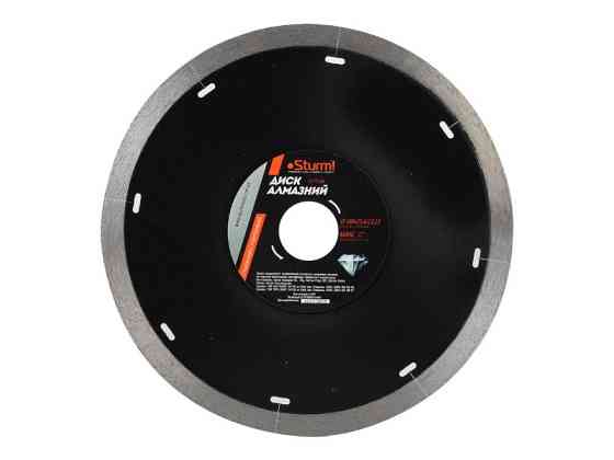 Диск алмазный сплошной супертонкий (180x25.4/22.23 мм) Sturm 5171104 (читать описание) Ровно