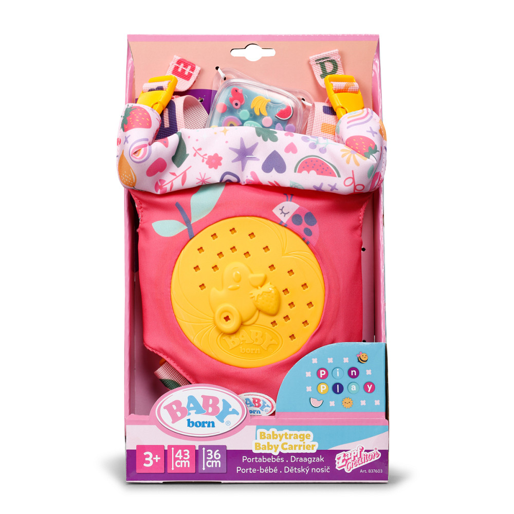 Рюкзак-кенгуру для ляльки Baby Born серії Pinplay – Яскрава прогулянка Дніпро - фото 9