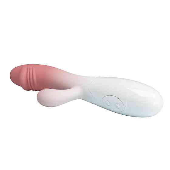 Вибратор-кролик PRETTY LOVE Snappy с реалистичной головкой, розовый, 19 х 3.2 см Sex Aura Киев