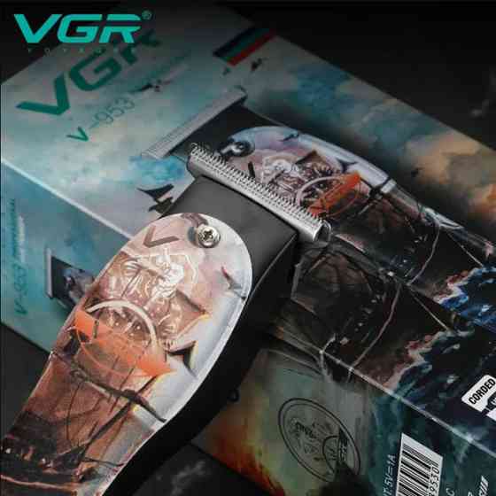 Машинка для стрижки хороша VGR, Тример для складної стрижки волосся, Професійний бездротовий тример BJ-42 Київ